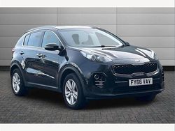 Black Used 2016 Kia Sportage 2 SUV | £8,750 (Fair price)