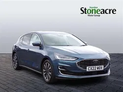 Blue Used 2022 Ford Focus Titanium Hatchback | £13,995 (A bit pricey)