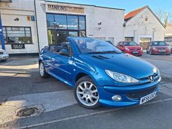 Blue Used 2005 Peugeot 206 Allure Cabriolet | £1,895