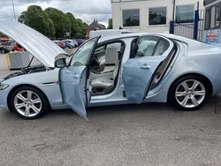 Blue/silver Used 2015 Jaguar XE Portfolio Sedan | £8,999 (Fair price)