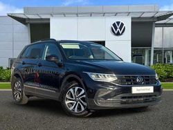 Deep black Used 2022 VW Tiguan Active SUV | £19,744 (Fair price)