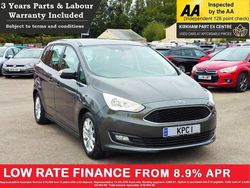 Grey Used 2018 Ford Grand C-Max Zetec MPV | £6,995 (Fair price)