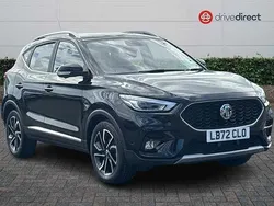 Metallic black pearl Used 2022 MG ZS Exclusive Sedan | £14,750 (Fair price)