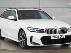 White Used 2025 BMW 320 M Sport Estate | £33,434 (Fair price)