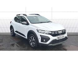 White Used 2023 Dacia Sandero Journey SUV | £12,748 (Fair price)
