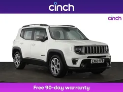 White Used 2019 Jeep Renegade Limited SUV | £13,499 (A bit pricey)