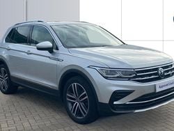 Silver Used 2022 VW Tiguan Elegance SUV | £24,800 (Fair price)