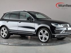 Black Used 2017 VW Touareg R-line Plus SUV | £19,395 (Fair price)