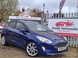 Blue Used 2018 Ford Fiesta Titanium Hatchback | £6,695 (Fair price)