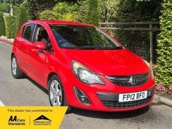 Red Used 2012 Vauxhall Corsa S Hatchback | £2,995 (Fair price)