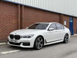White Used 2017 BMW 740 M Sport Sedan | £21,995