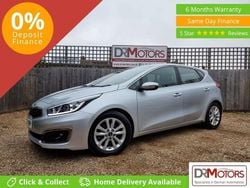 Silver Used 2017 Kia Ceed 2 Hatchback | £7,740 (Fair price)