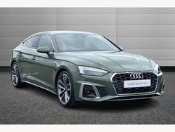 Green Used 2023 Audi A5 Sportback S-Line Hatchback | £31,750 (Fair price)