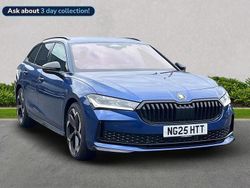 Blue Used 2025 Skoda Superb SportLine Estate | £40,175