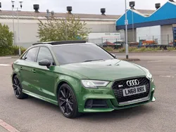 Green Used 2018 Audi A3 Black Edition Sedan | £17,995 (Good price)
