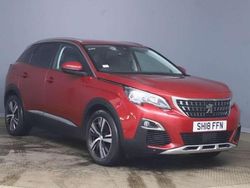 Red Used 2018 Peugeot 3008 Allure Hatchback | £13,460 (Fair price)