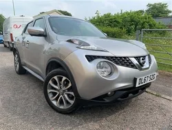 Silver Used 2017 Nissan Juke Tekna SUV | £7,490 (Good price)