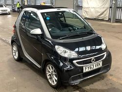 Black Used 2013 Smart ForTwo Cabrio Passion Cabriolet | £3,595 (Fair price)