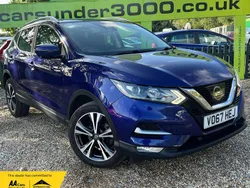 Blue Used 2017 Nissan Qashqai N-Connecta SUV | £7,900 (Fair price)
