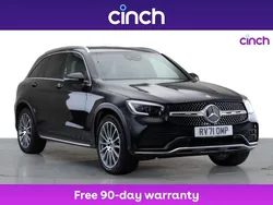 Black Used 2021 Mercedes GLC300 AMG Line Premium SUV | £28,649 (A bit pricey)