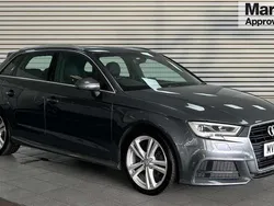 Grey Used 2017 Audi A3 S-Line Hatchback | £13,695 (Fair price)