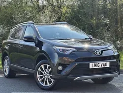 Black Used 2016 Toyota RAV4 SUV | £12,995 (Fair price)