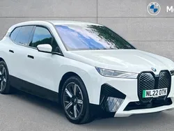 Alpine white Used 2022 BMW iX M Sport SUV | £49,865 (Fair price)