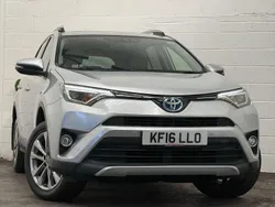 Silver Used 2016 Toyota RAV4 Hybrid SUV | £12,995 (A bit pricey)