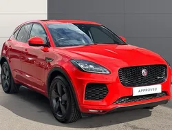 Red Used 2020 Jaguar E-Pace Chequered Flag SUV | £21,225 (Fair price)
