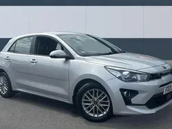 Silver Used 2021 Kia Rio 2 Hatchback | £11,829 (Fair price)