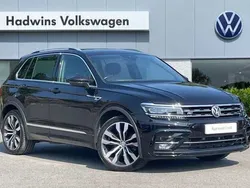 Black Used 2020 VW Tiguan R-line SUV | £21,795 (Good price)