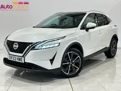 White Used 2022 Nissan Qashqai Tekna SUV | £19,495 (A bit pricey)