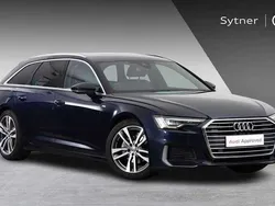 Blue Used 2018 Audi A6 S-Line Estate | £23,000 (Fair price)
