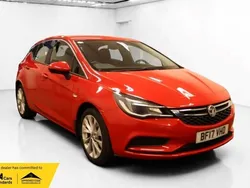 Red Used 2017 Vauxhall Astra Design Edition Hatchback | £6,150 (Fair price)