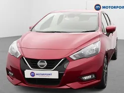 Red Used 2022 Nissan Micra Tekna Hatchback | £15,399 (Fair price)