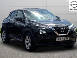 Black Used 2021 Nissan Juke N-Connecta SUV | £14,020 (Fair price)