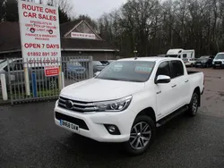 White Used 2018 Toyota HiLux Pickup | £17,995 (Good price)