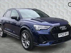 Blue Used 2022 Audi Q3 Black Edition SUV | £24,750 (Super price)
