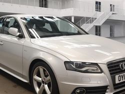 Silver Used 2010 Audi A4 S-Line Sedan | £4,255