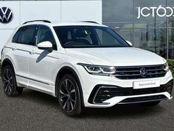 White Used 2023 VW Tiguan R-line SUV | £26,014 (Good price)