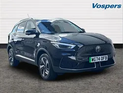Black Used 2024 MG ZS Trophy Connect Sedan | £16,390 (Good price)