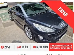 Grey Used 2012 Peugeot RCZ GTi Coupe | £3,750 (Good price)