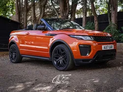 Orange Used 2017 Land Rover Range Rover evoque HSE Dynamic Cabriolet | £16,990 (Fair price)