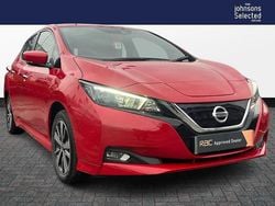 Red Used 2021 Nissan Leaf Acenta Hatchback | £7,990 (Good price)
