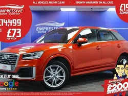 Orange Used 2018 Audi Q2 S-Line SUV | £14,499 (Fair price)