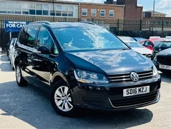 Black Used 2016 VW Sharan MPV | £5,995