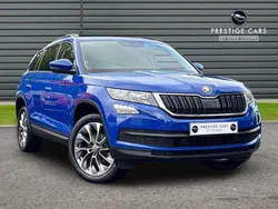 Blue Used 2021 Skoda Kodiaq SE Drive SUV | £19,494 (Fair price)