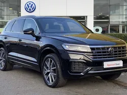 Black Used 2019 VW Touareg R-line SUV | £47,995