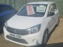 White Used 2016 Suzuki Celerio SZ3 Hatchback | £4,695 (A bit pricey)