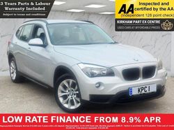 Silver Used 2014 BMW X1 Sport Line SUV | £4,995 (Good price)